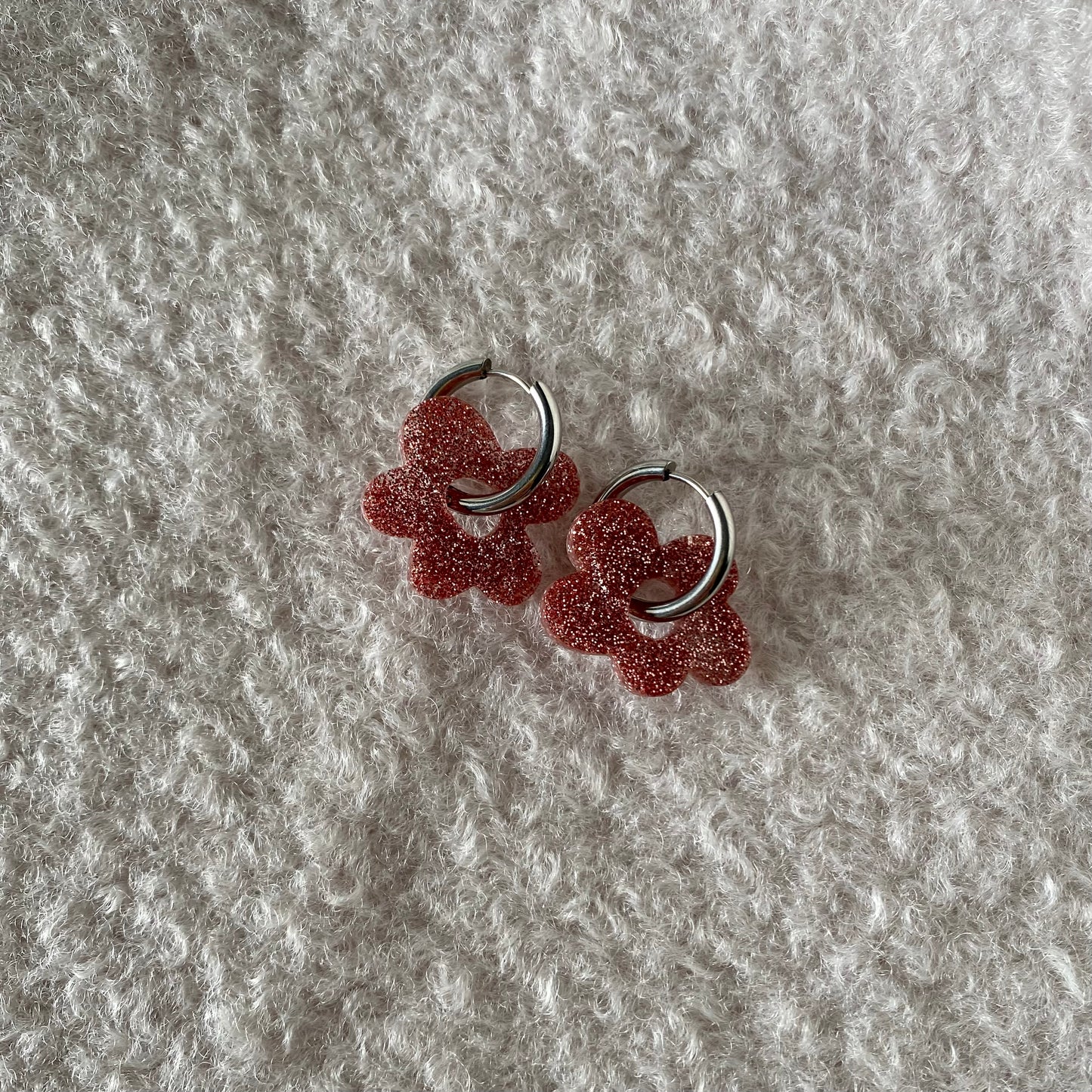 Boucles d’oreilles Azalée - Rose gold