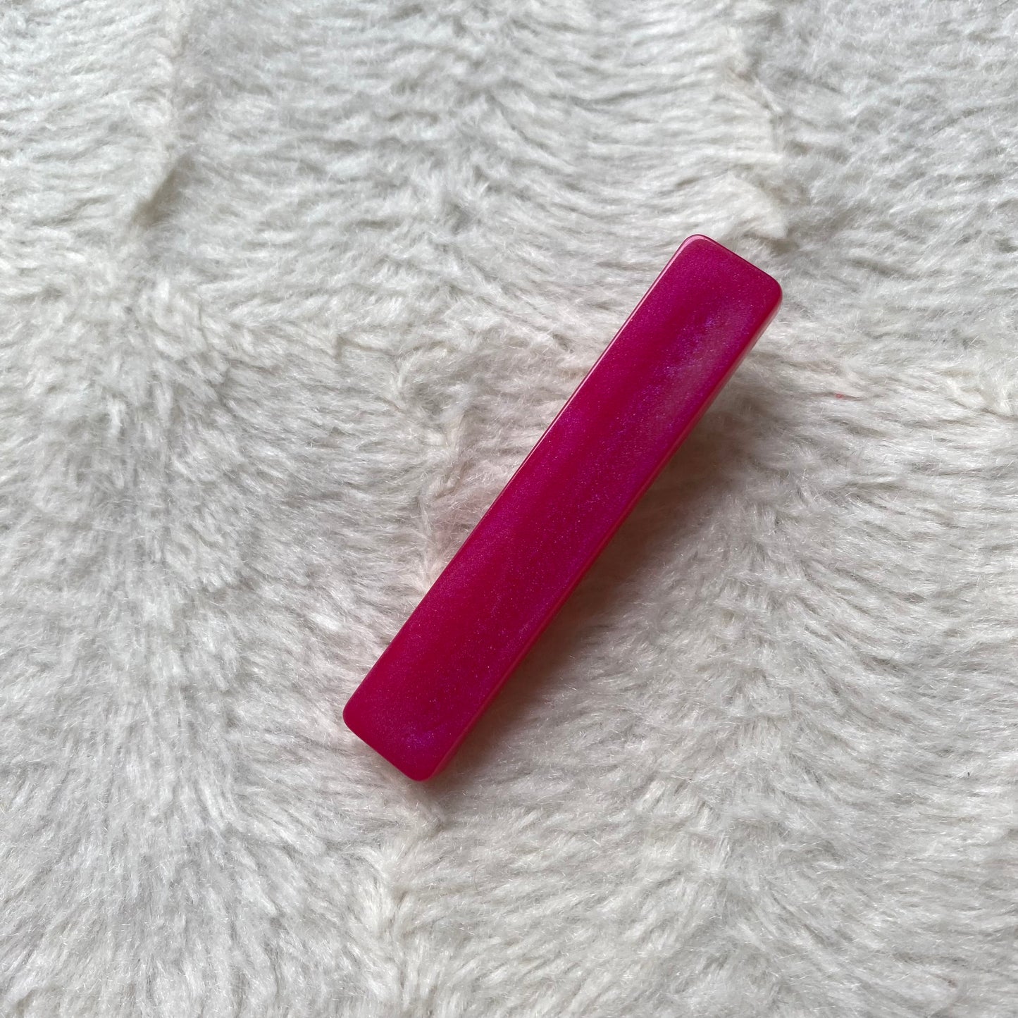 Barrettes rose fushia