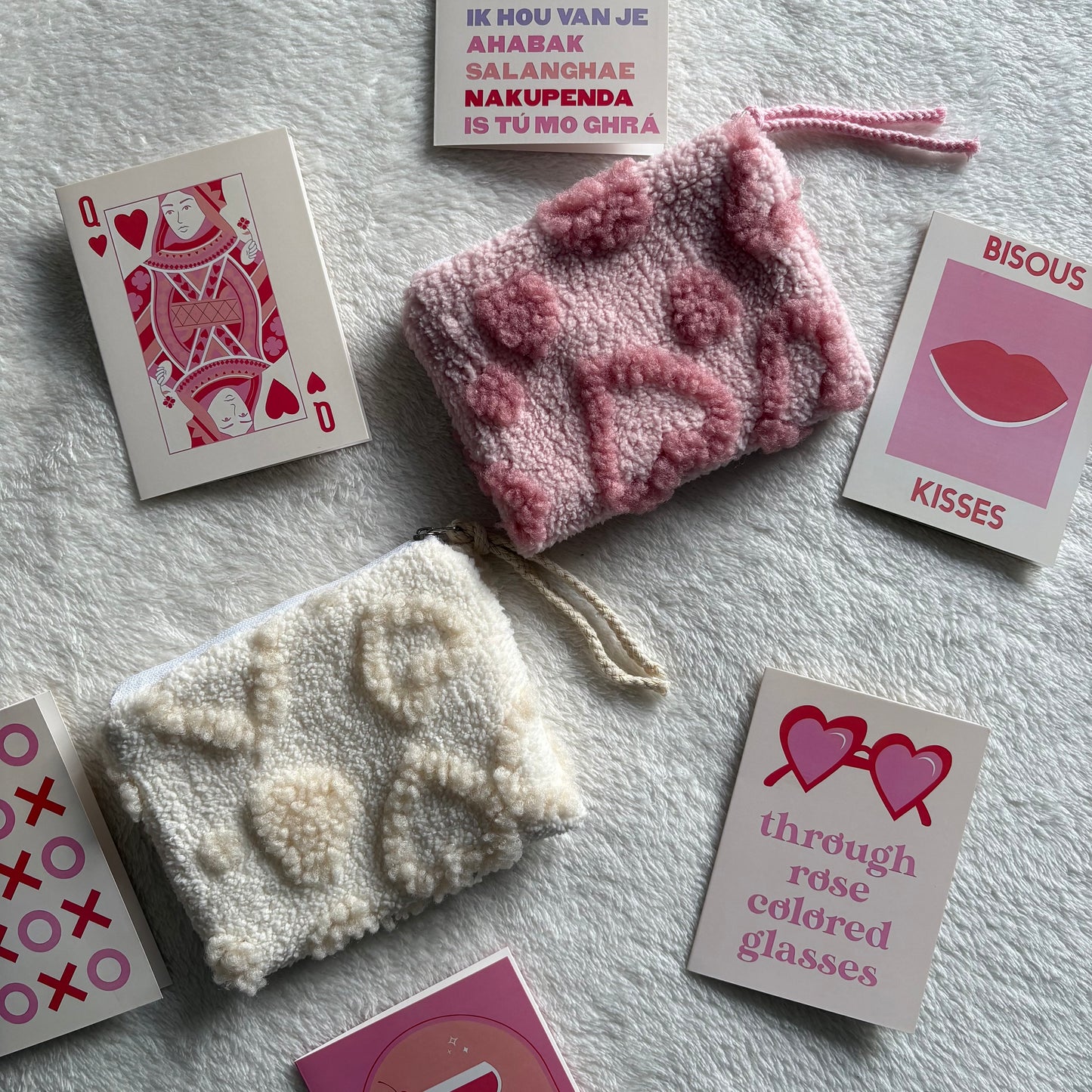 Coffret Saint-Valentin - Blanc crème