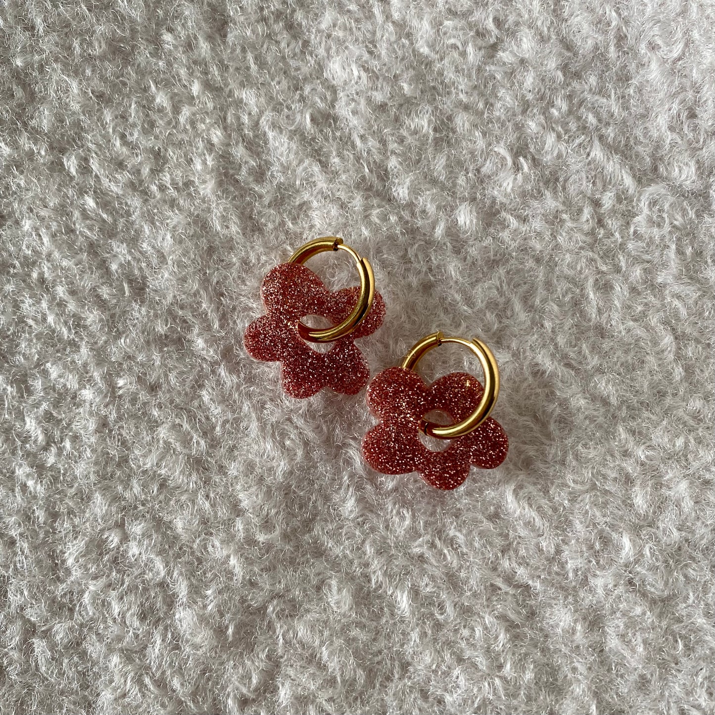 Boucles d’oreilles Azalée - Rose gold