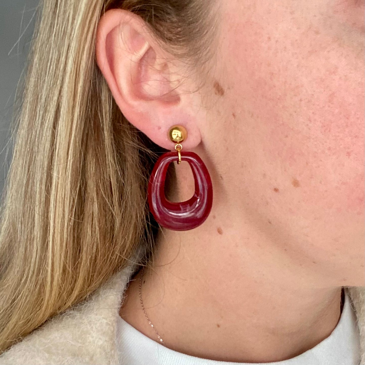 Boucles d’oreilles Sofia - Bordeaux