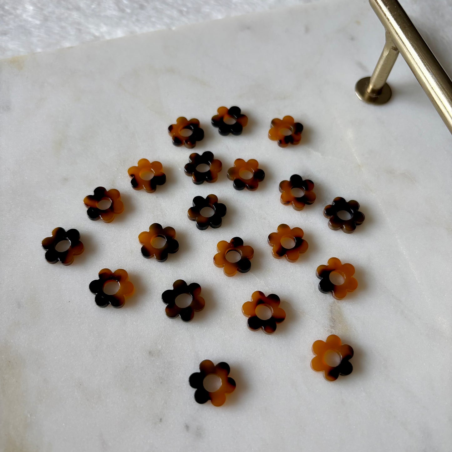 Pampilles Minis Pivoines - Terrazzo marron