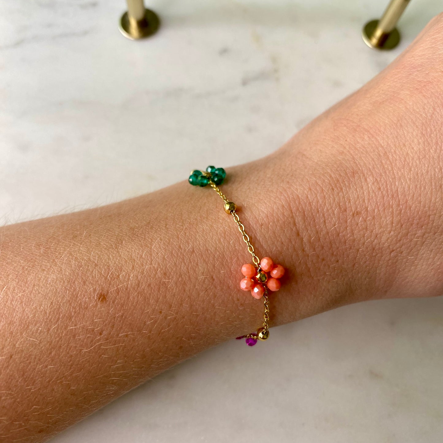 Bracelet Marguerite - Multicolore
