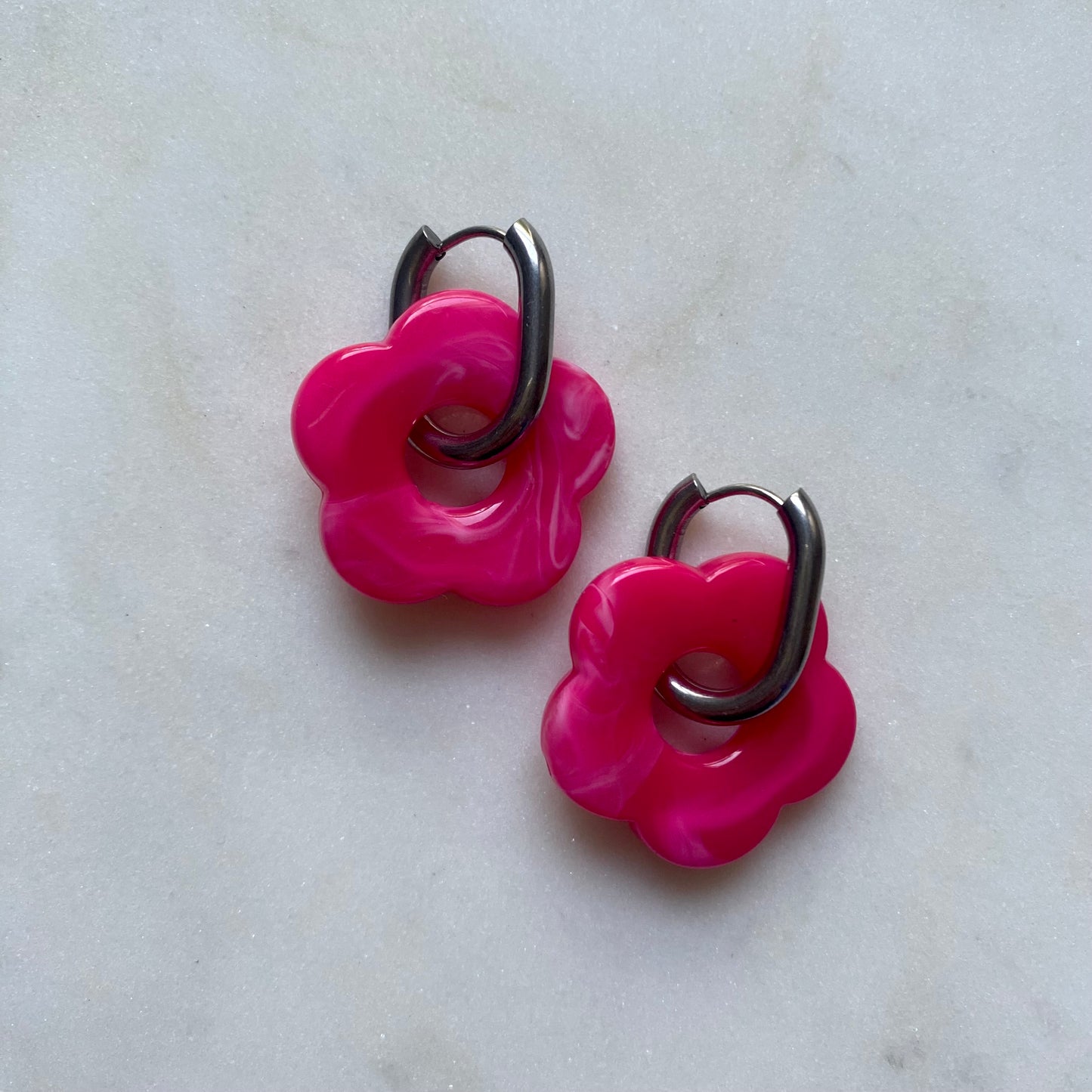 Boucles d’oreilles Rosa - Framboise