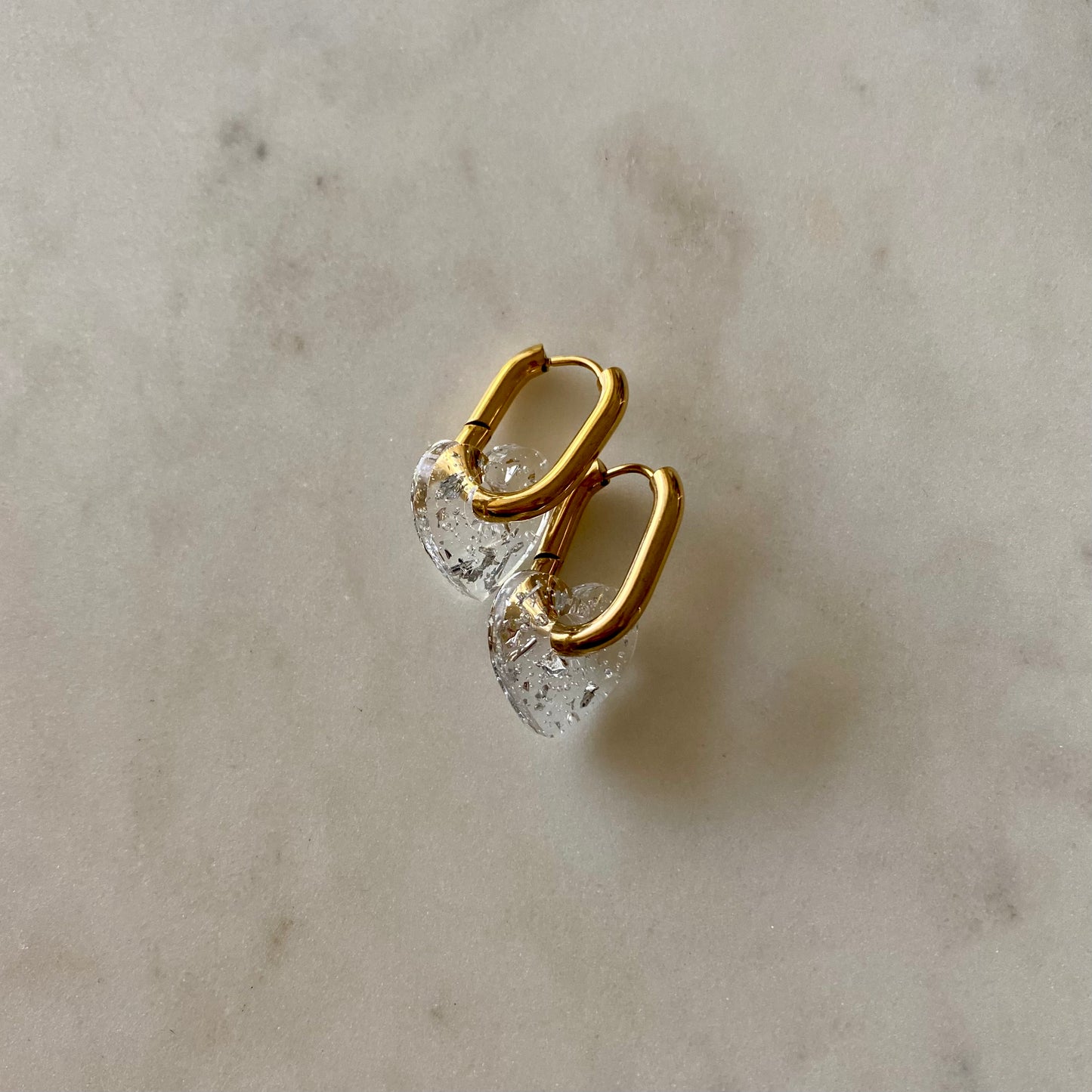 Boucles d’oreilles Petits cœurs - Argent