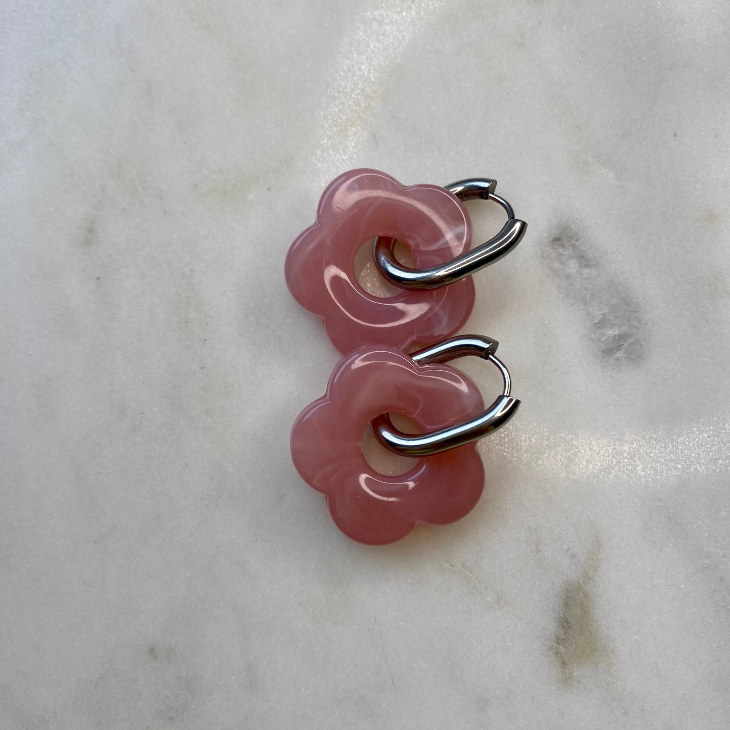 Boucles d’oreilles Rosa - Pêche