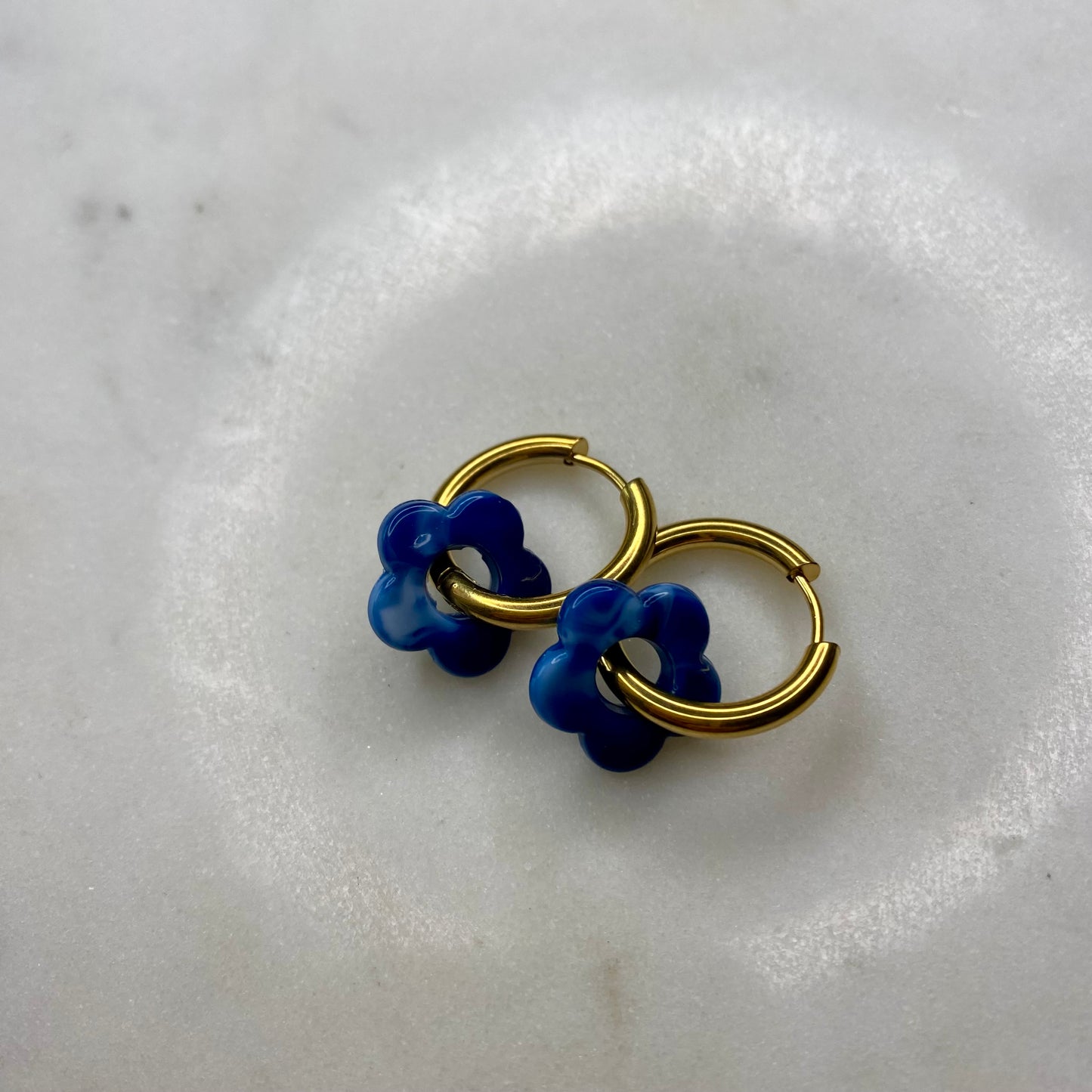 Boucles d’oreilles Flora - Nuit
