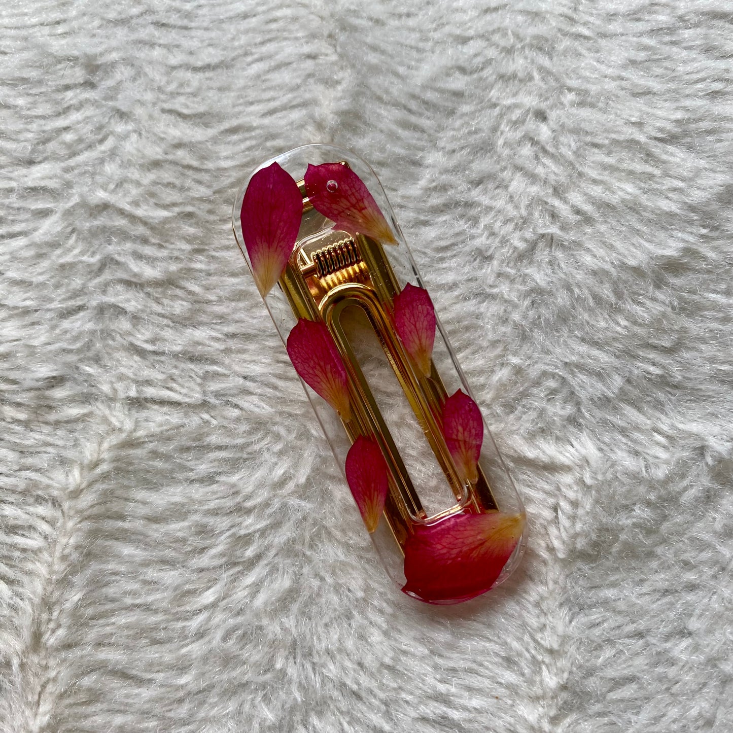 Barrettes Magnolia rectangle