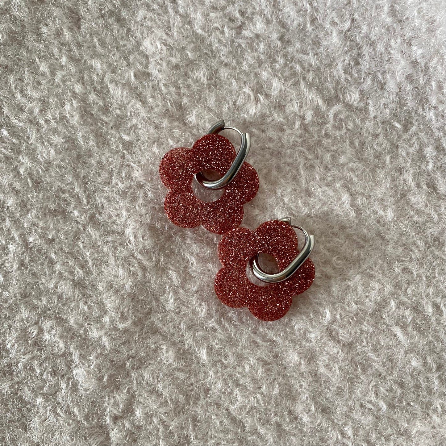 Boucles d’oreilles Rosa - Rose gold