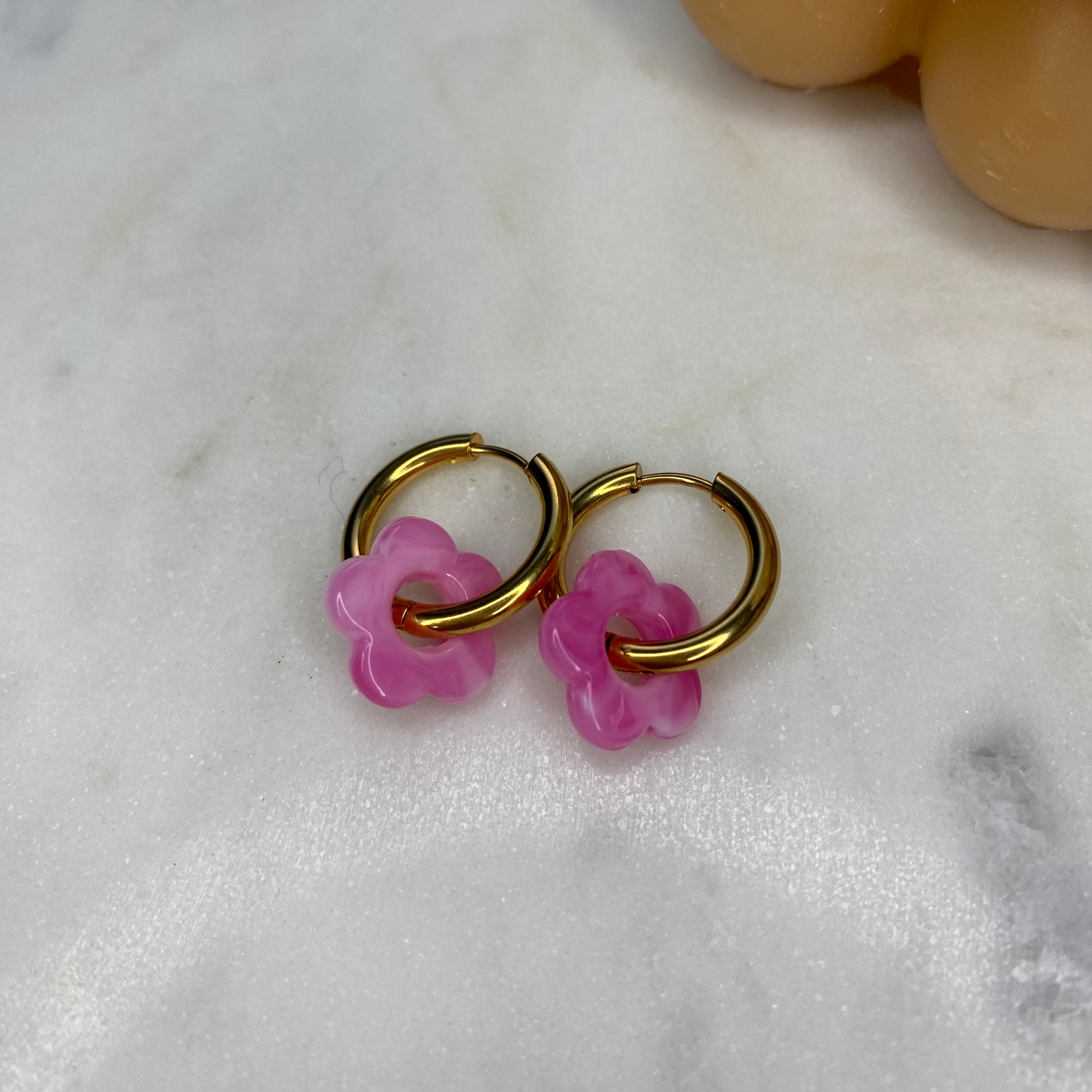 Boucles d'oreilles Flora - Bonbon