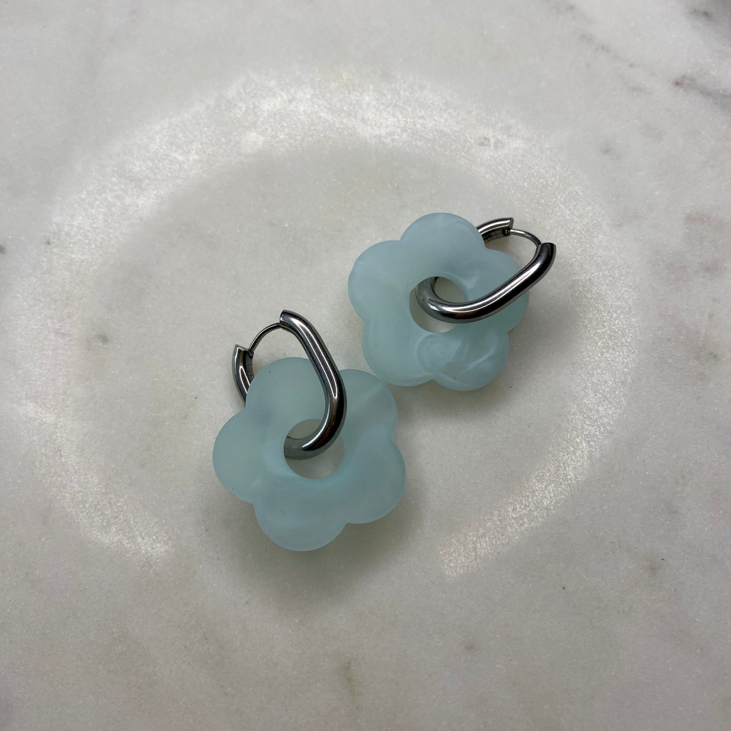 Boucles d’oreilles Rosa Pastel - Bleu