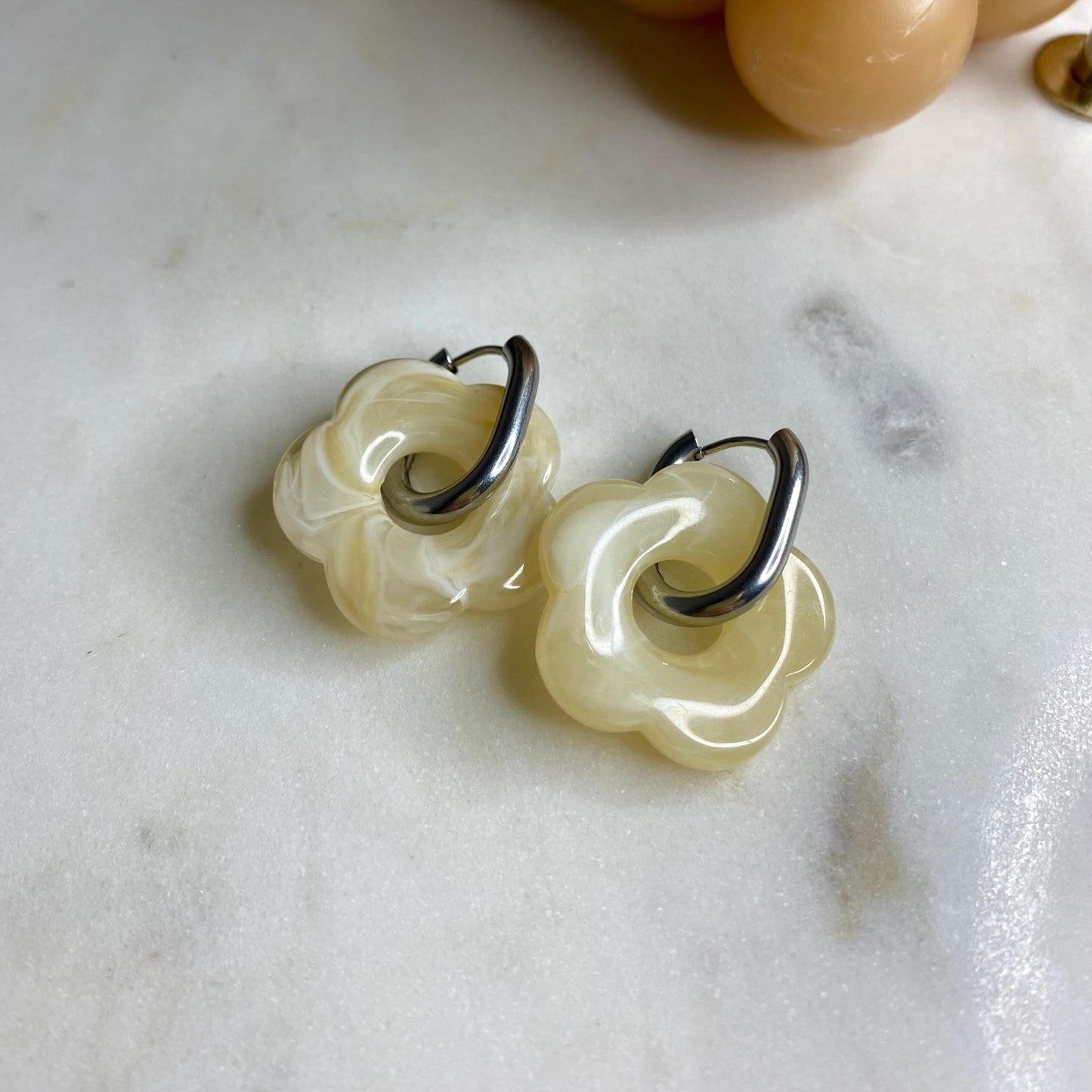 Boucles d’oreilles Rosa - Vanille