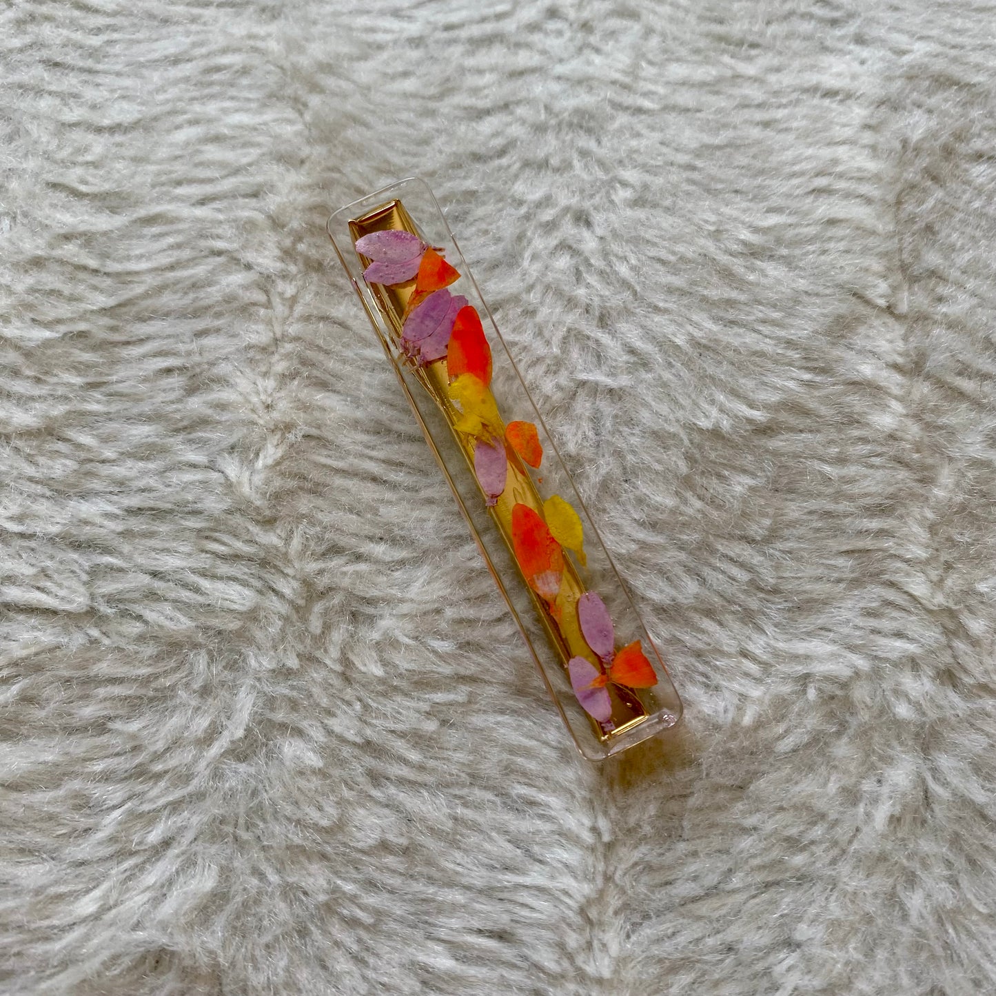 Barrette tricolore droite