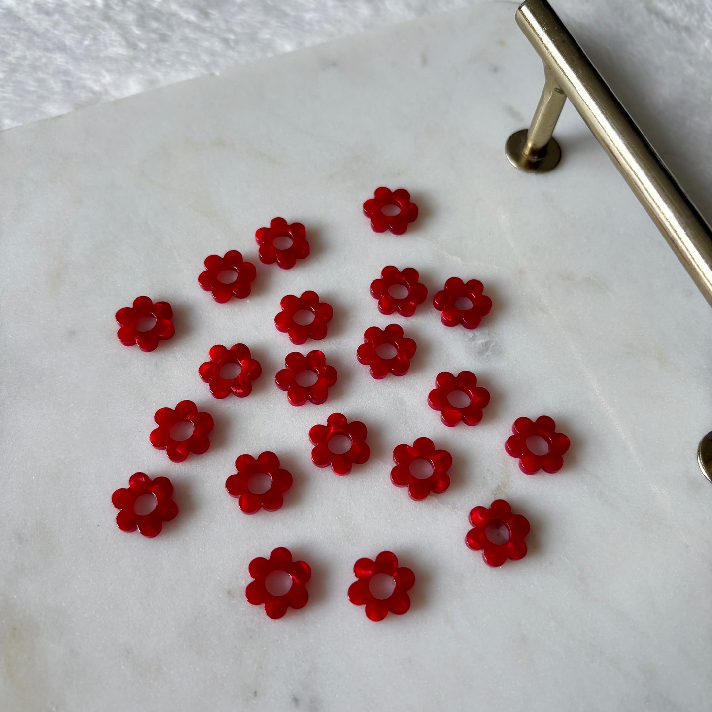 Pampilles Minis Pivoines - Rouges