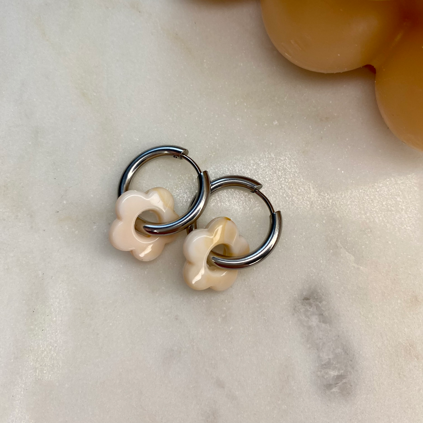 Boucles d'oreilles Flora - Dahlia