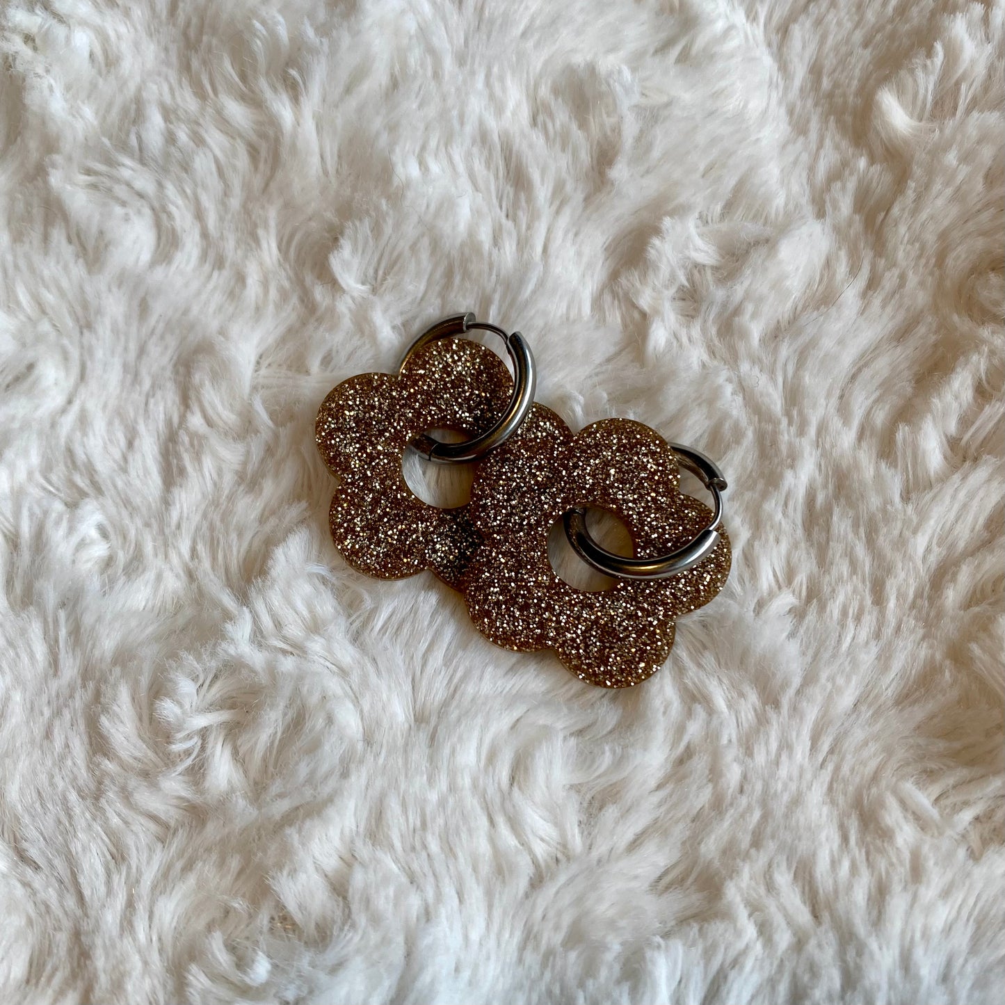 Boucles d’oreilles Rosa - Bronze