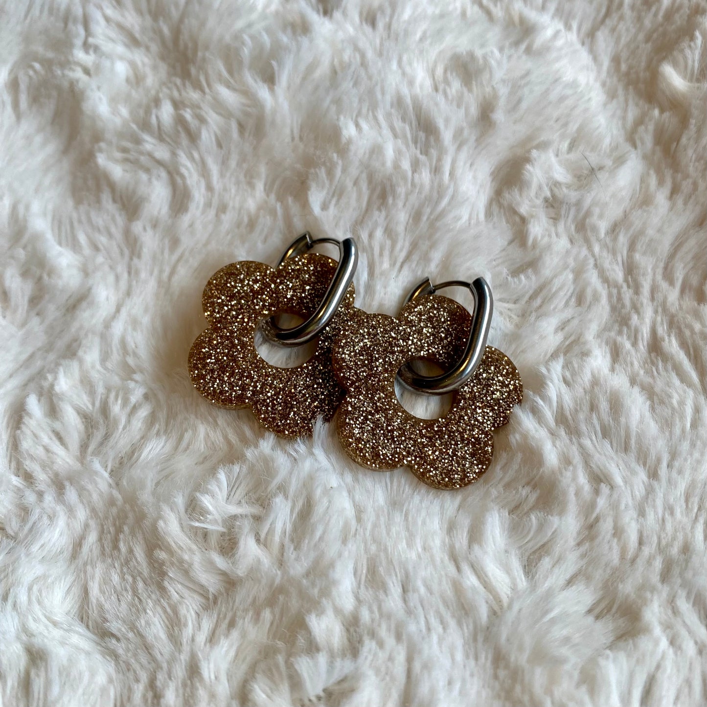 Boucles d’oreilles Rosa - Bronze