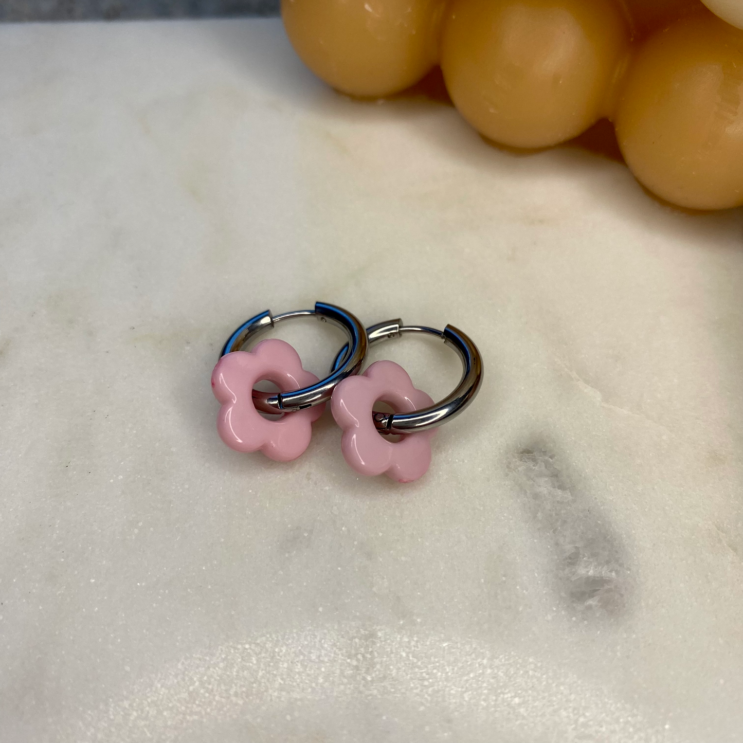 Boucles d'oreilles Flora - Lila