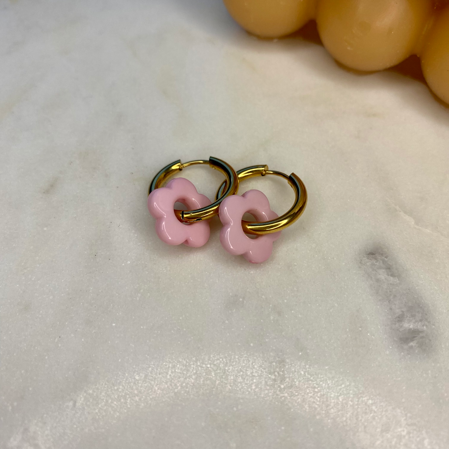 Boucles d'oreilles Flora - Lila