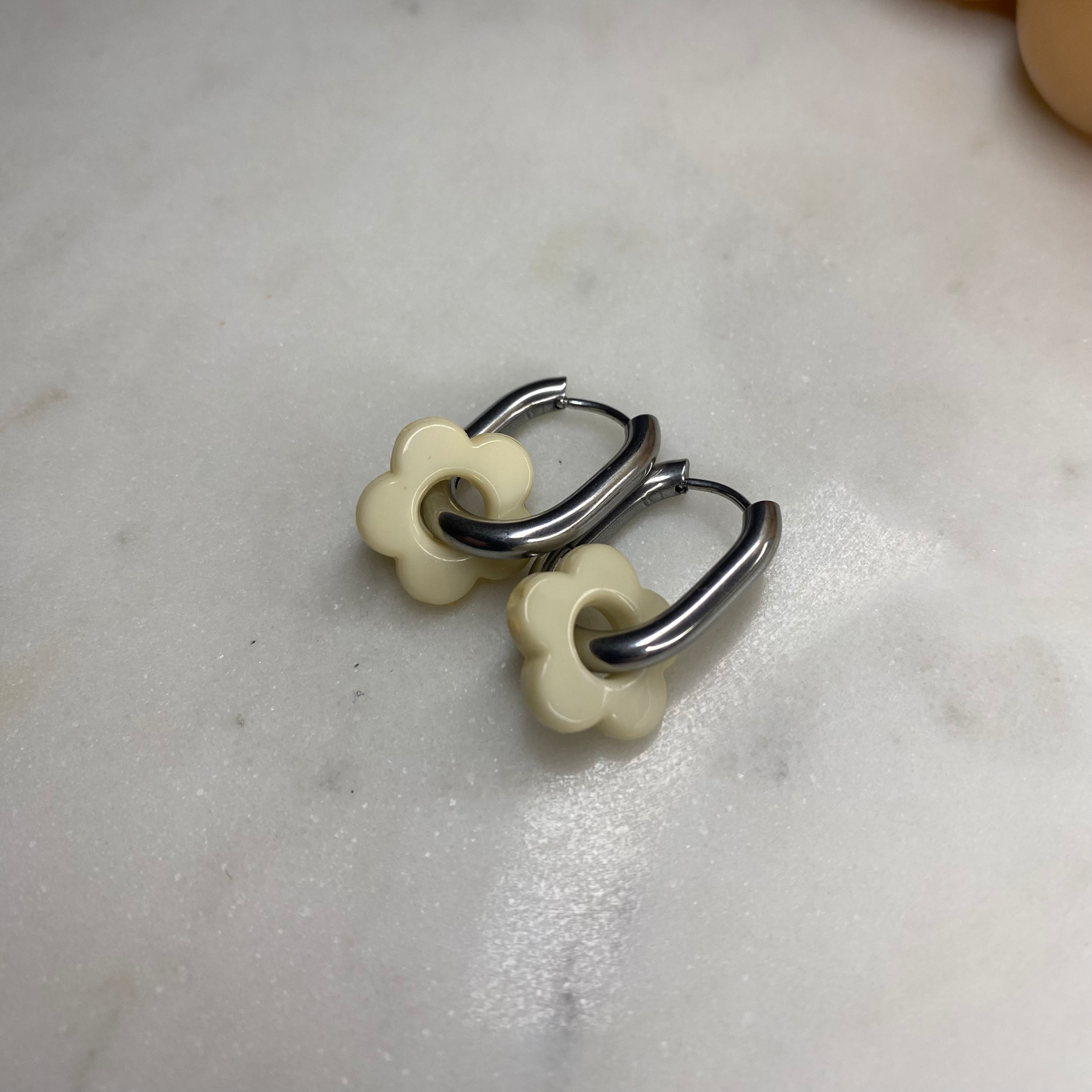 Boucles d'oreilles Flora - Lin