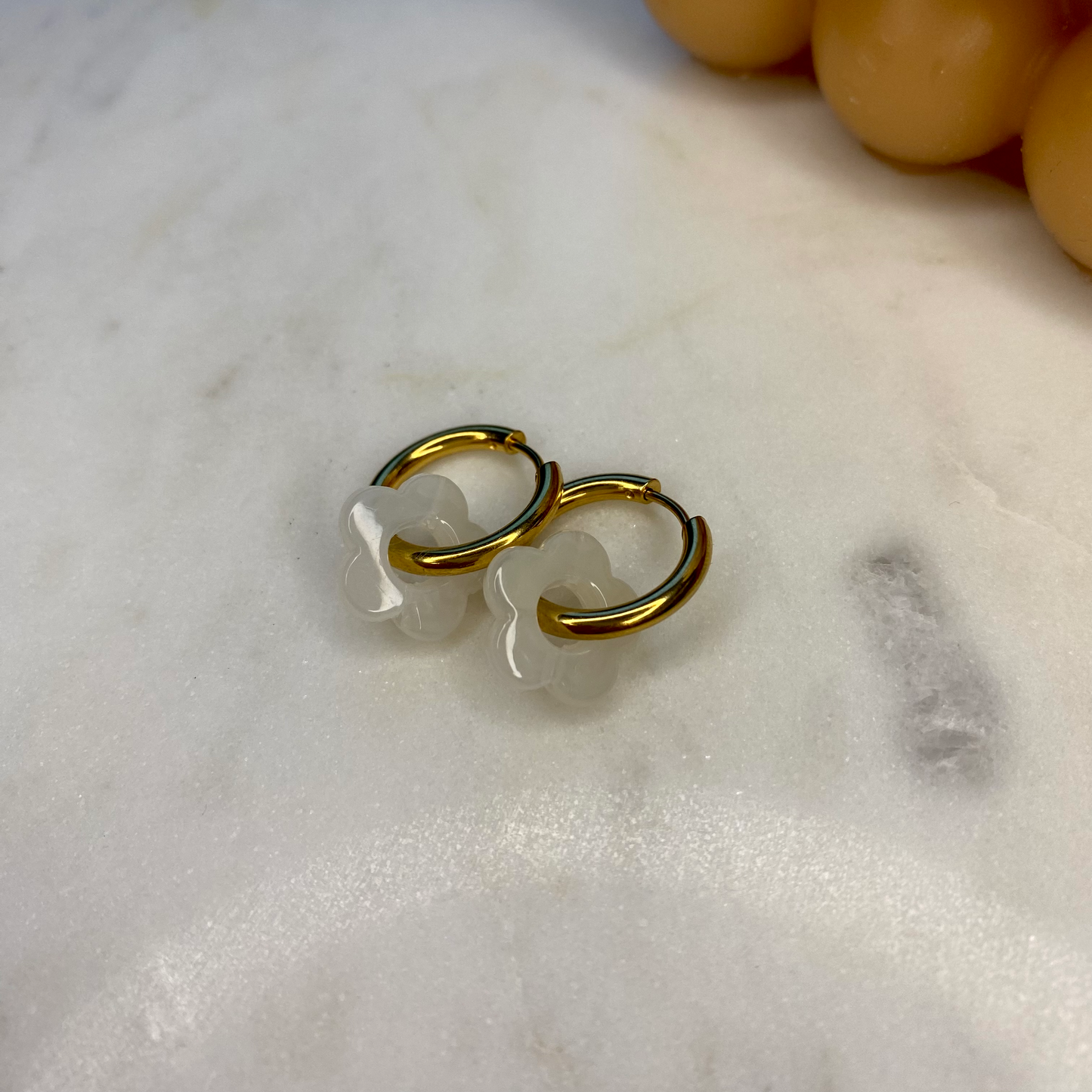 Boucles d'oreilles Flora - Nuage