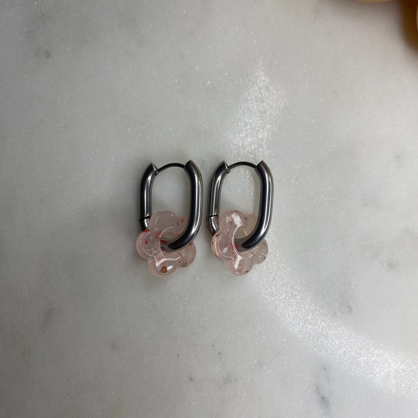 Boucles d'oreilles Iris - Rouges