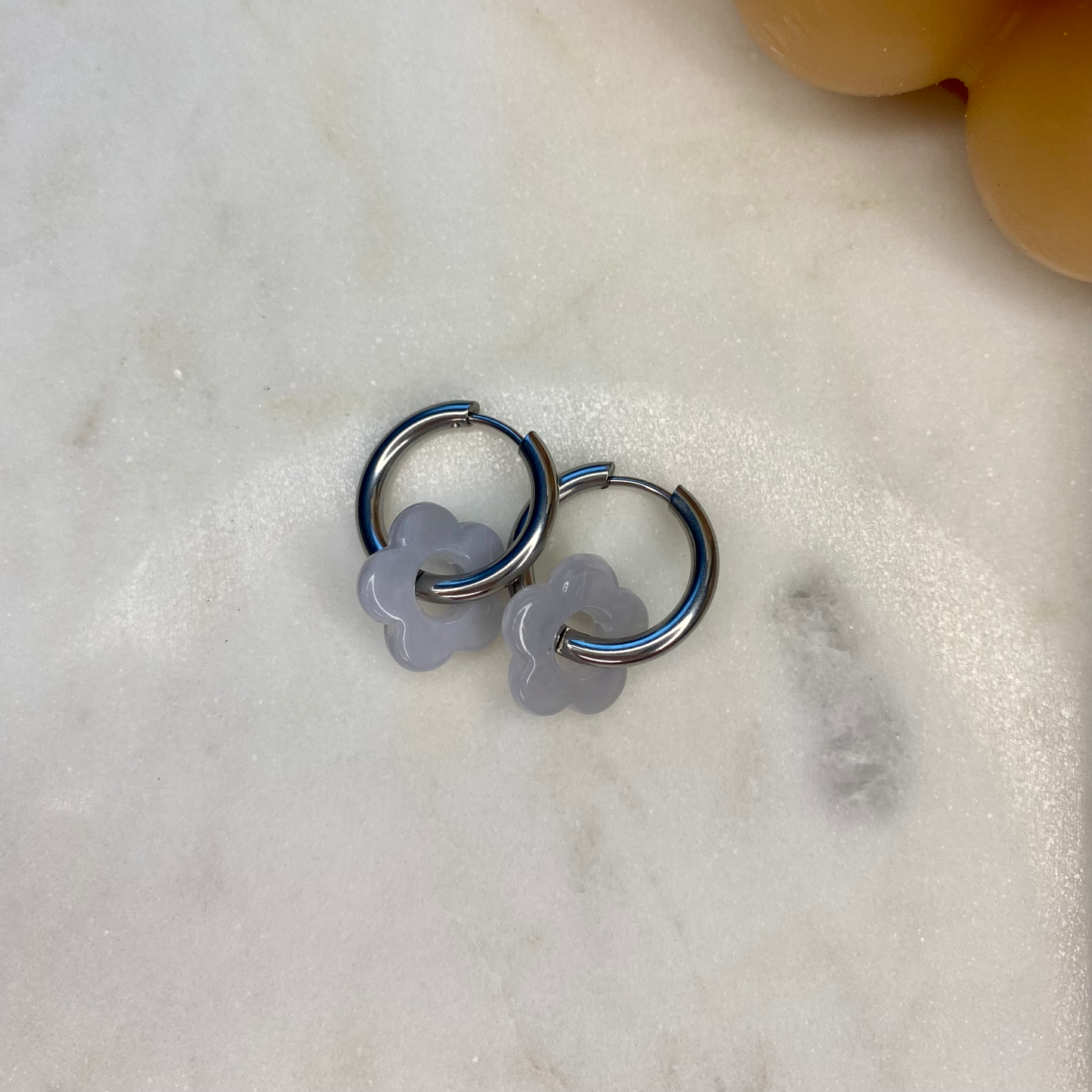 Boucles d'oreilles Flora - Perle