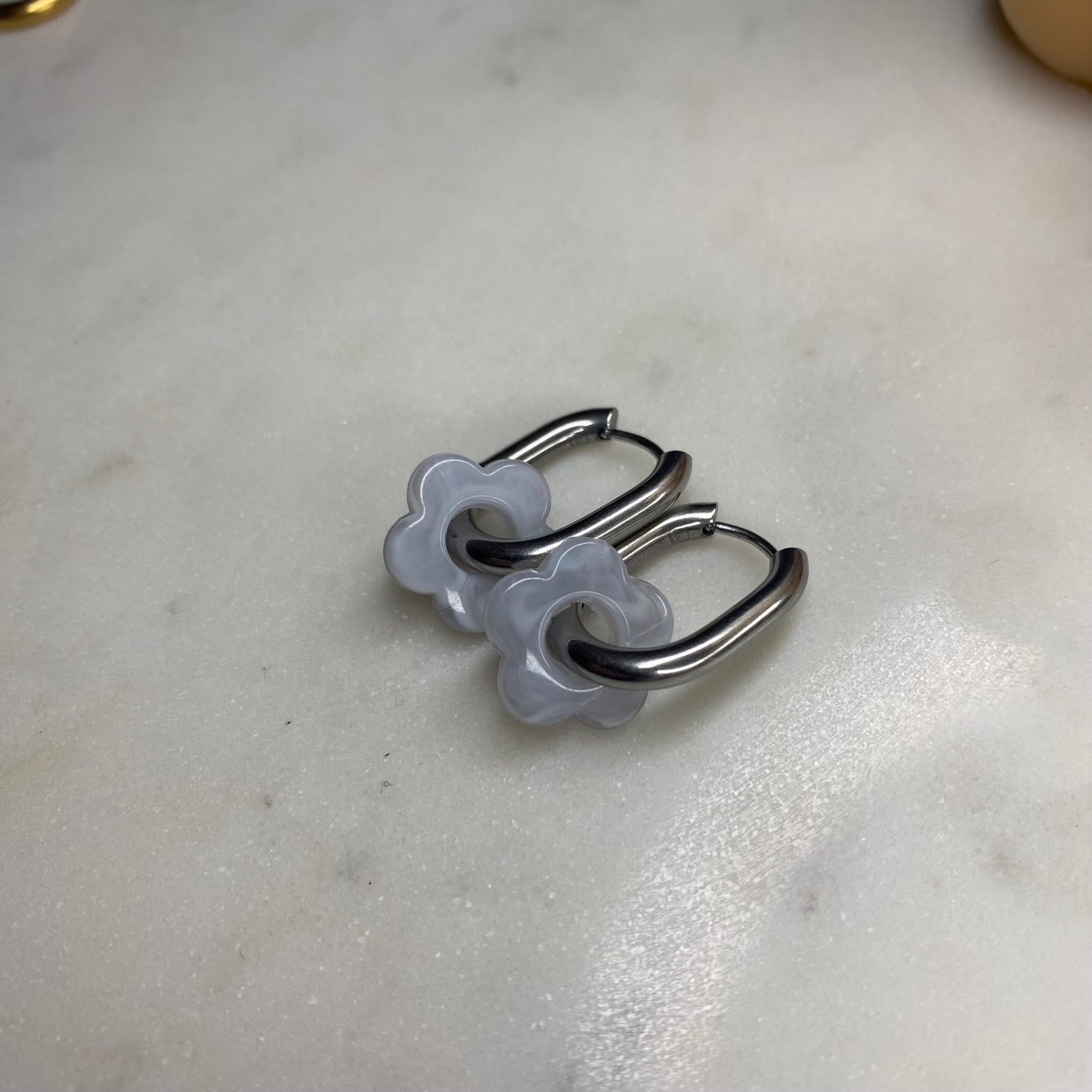 Boucles d'oreilles Flora - Perle