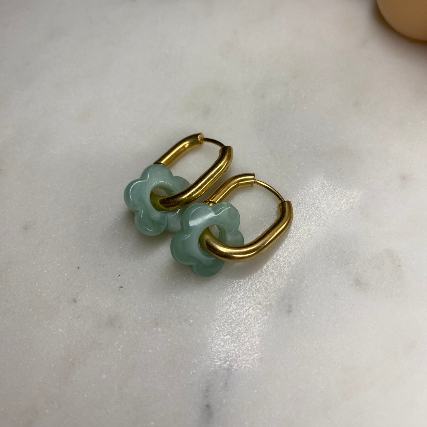 Boucles d'oreilles Flora - Sauge