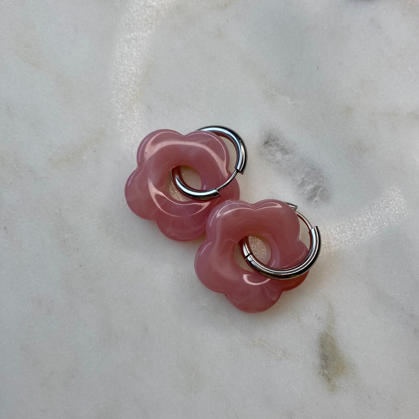 Boucles d’oreilles Rosa - Pêche