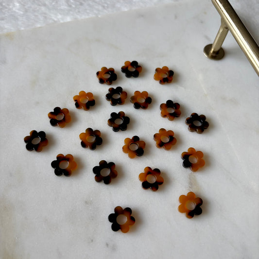 Pampilles Minis Pivoines - Terrazzo marron