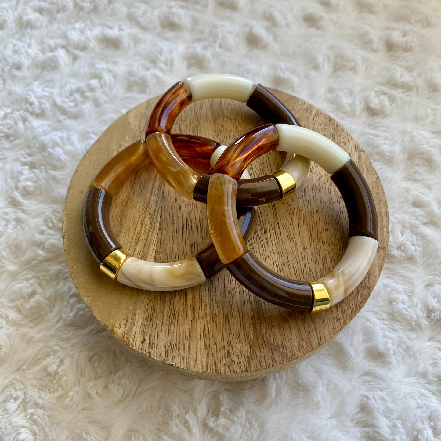 Bracelet Nomad - Cappuccino