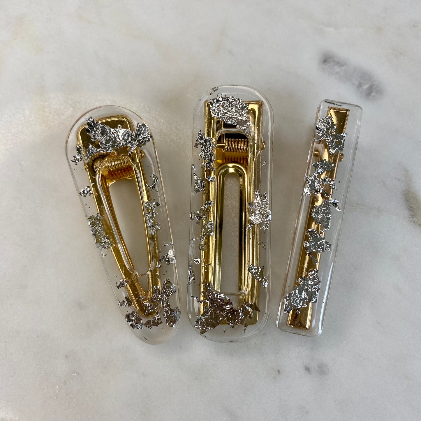 Barrettes Argent