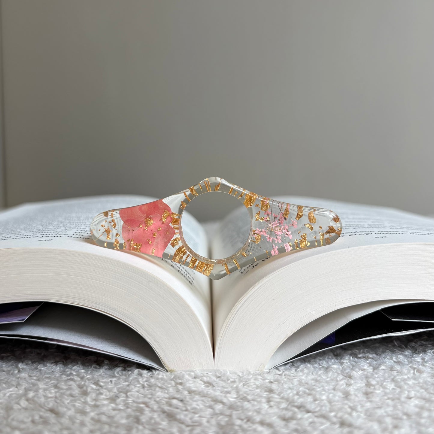 Bague de lecture - Rose