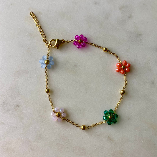 Bracelet Marguerite - Multicolore