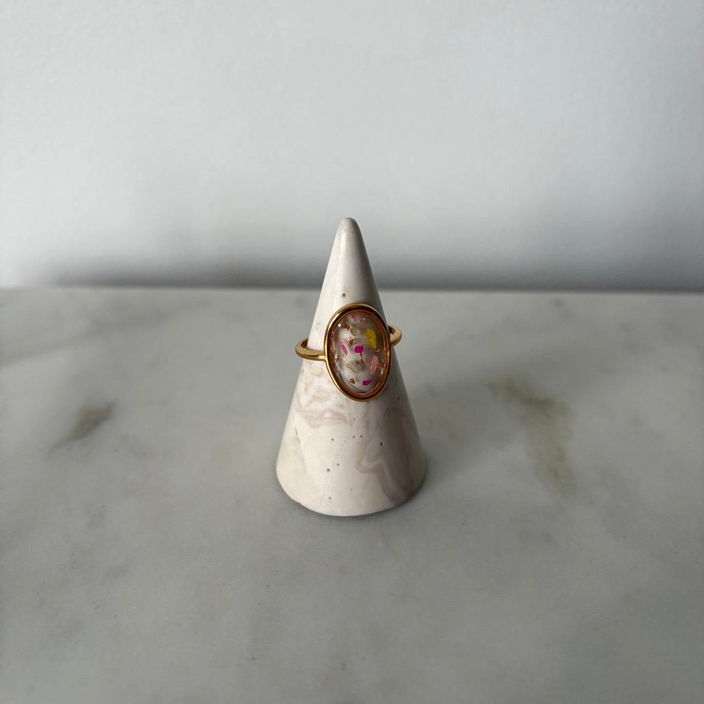 Bague florale - Multicolore