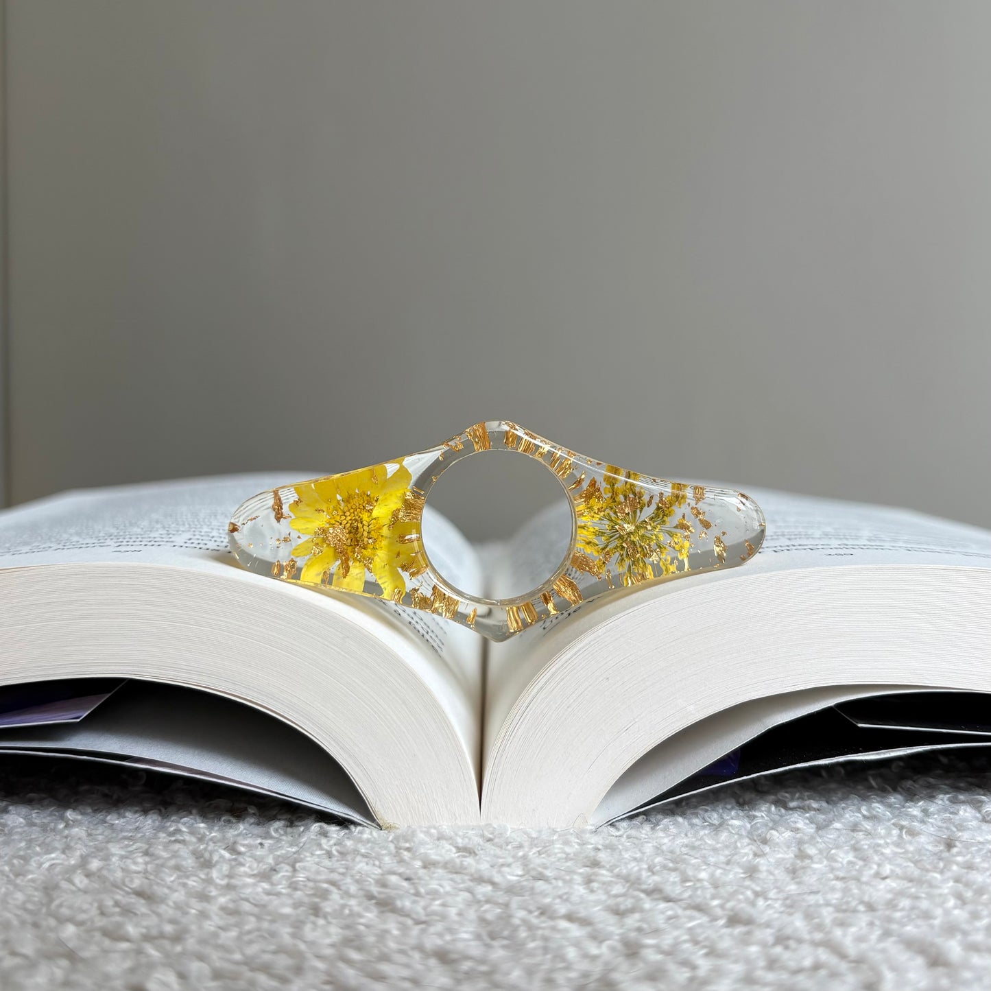 Bague de lecture - Jaune