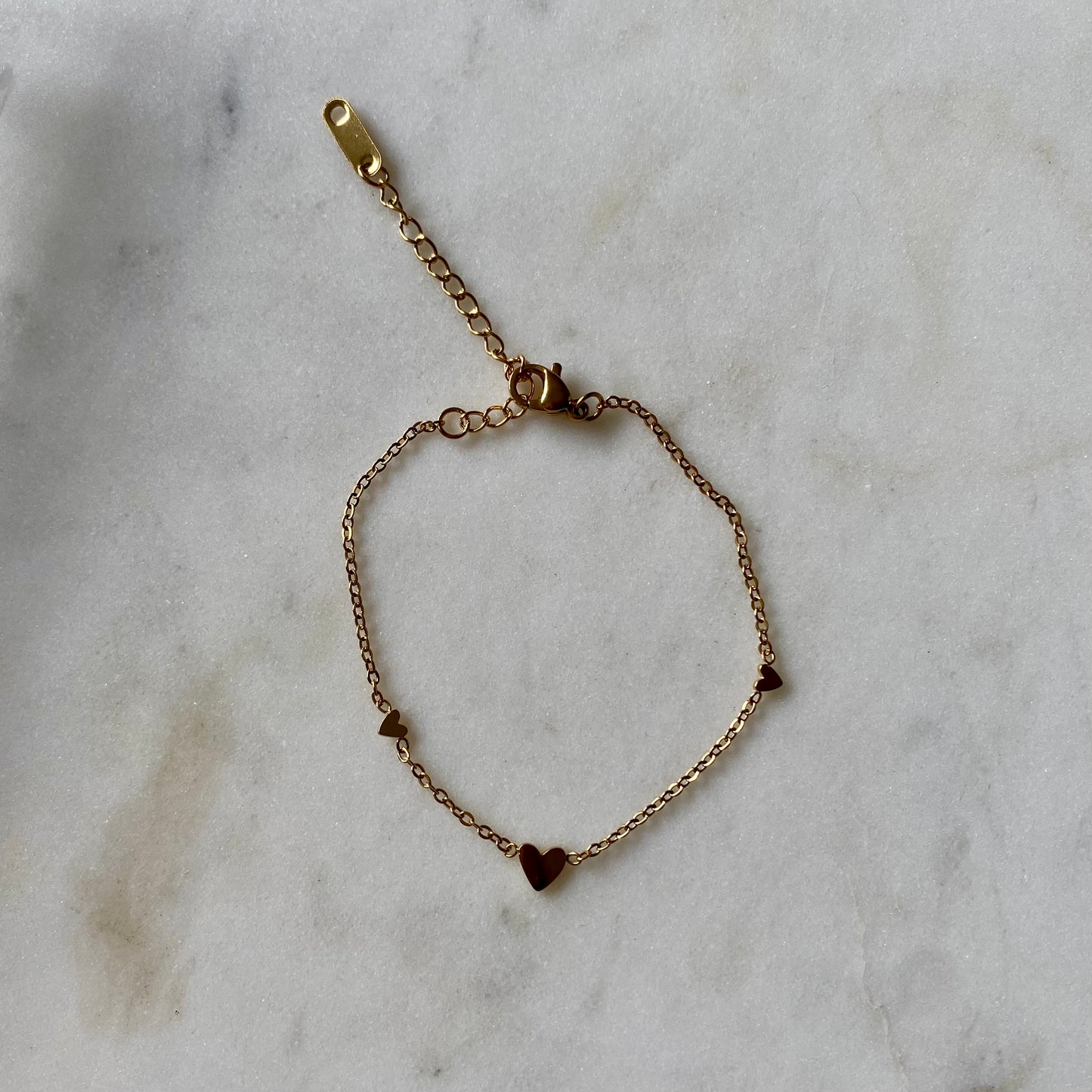 Bracelet petits cœurs