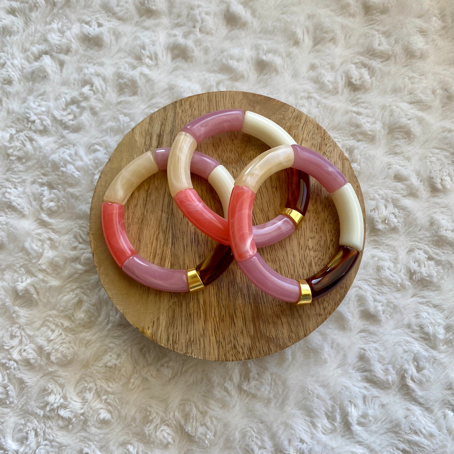 Bracelet Nomad - Corail