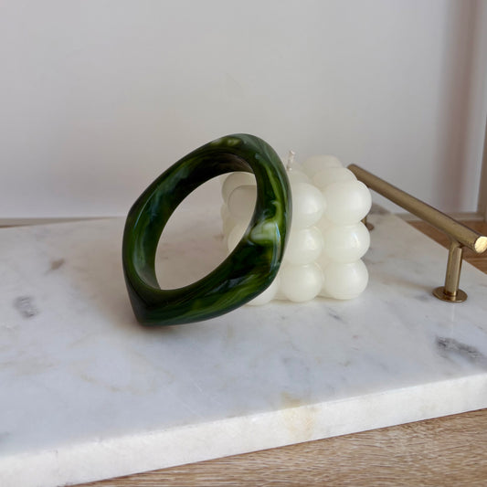 Jonc en résine - Vert