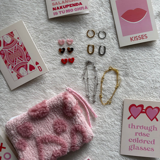 Coffret Saint-Valentin - Rose