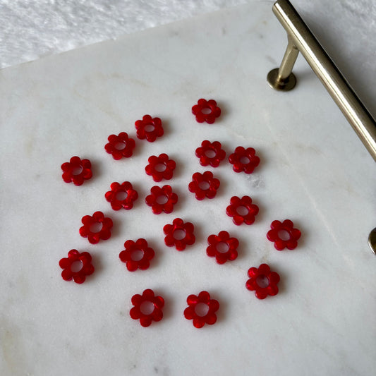 Pampilles Minis Pivoines - Rouges