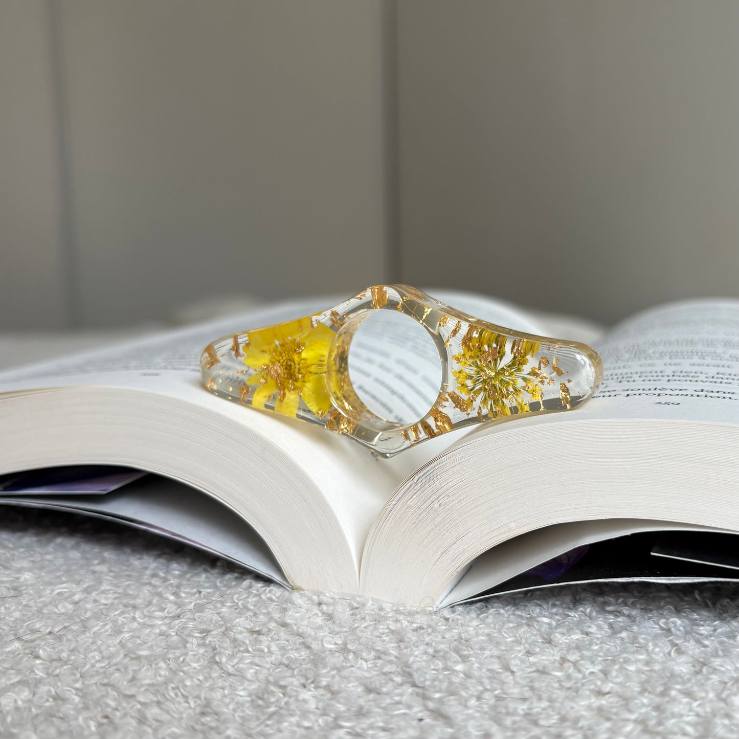 Bague de lecture - Jaune