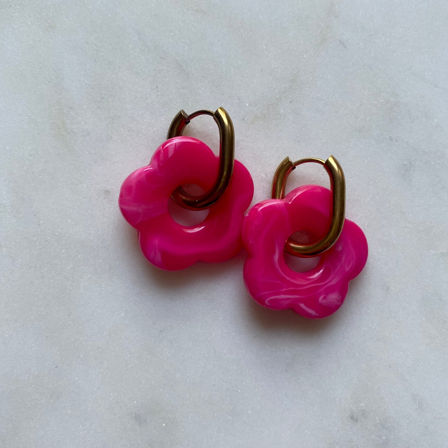 Boucles d’oreilles Rosa - Framboise