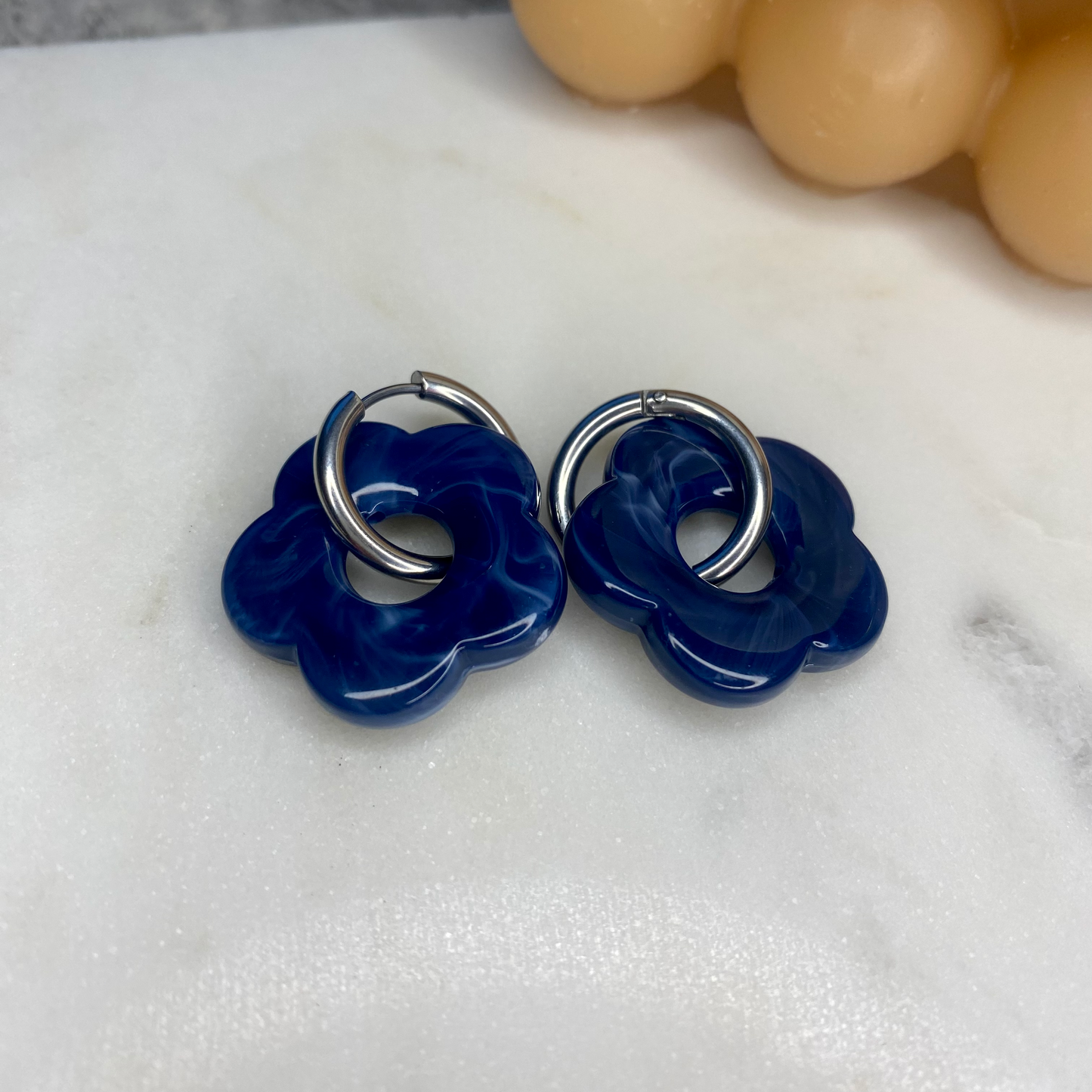 Boucles d'oreilles Rosa - Nuit