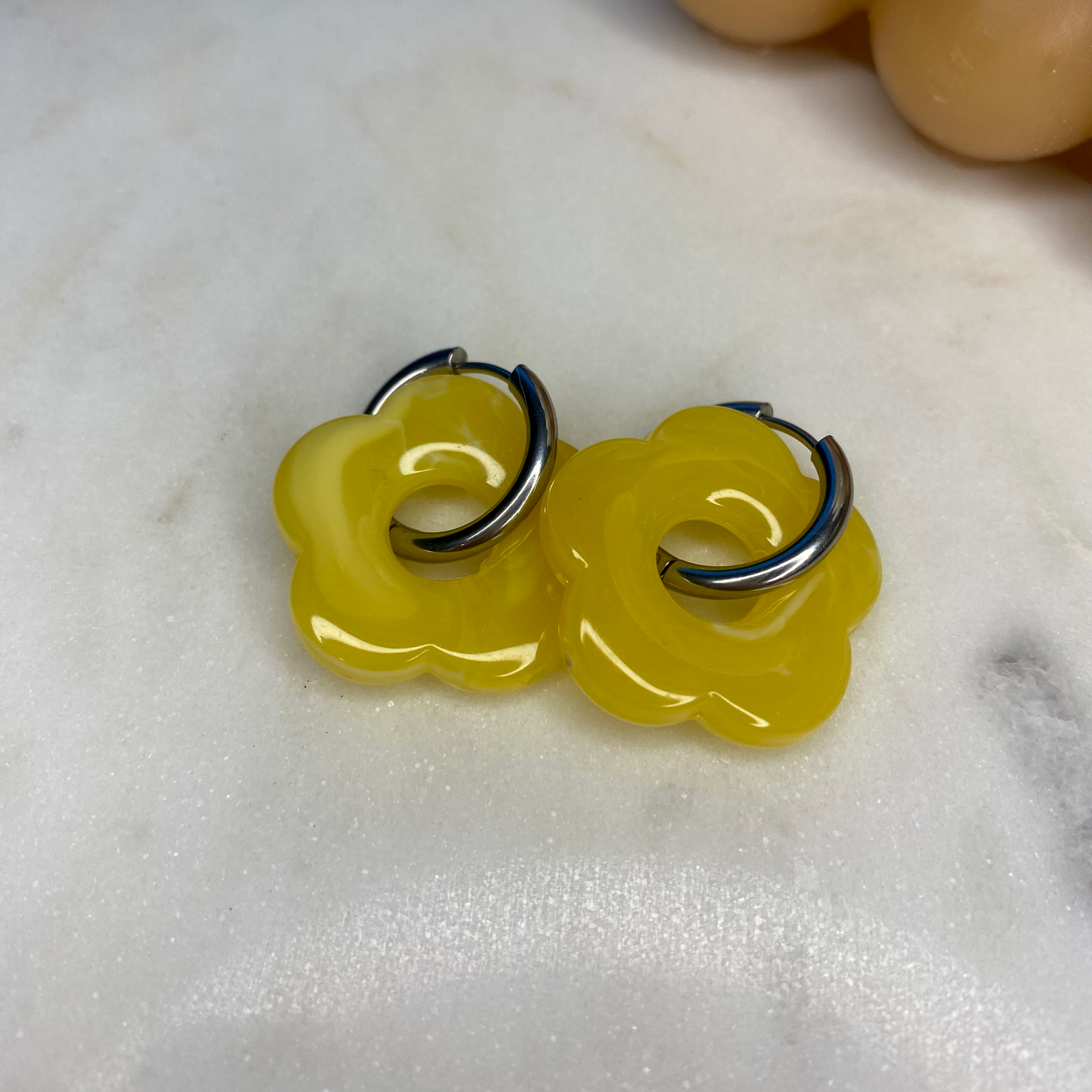 Boucles d'oreilles Rosa - Soleil